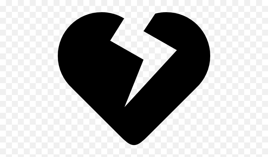 Heart Broken Symbol Icons - Simbolo De Corazon Roto Emoji,Heart Break Emoji
