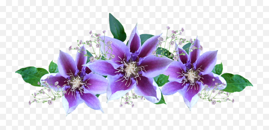 1 Free Flower Arrangement Arrangement Images - Purple Flowers Clip Art Border Emoji,Find The Emoji Wedding