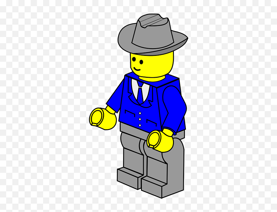 Man Hat Lego - Lego Clipart Emoji,Lego Emoji Android