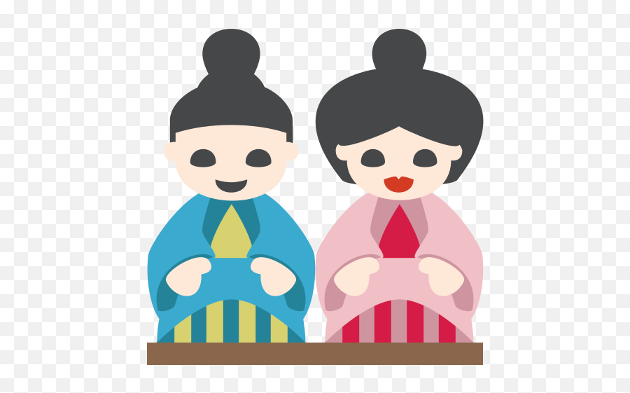 Emojione 1f38e - Japanese Doll Emoji Hd,Girl Emoji