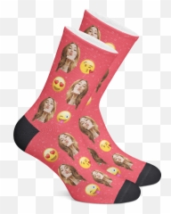 Custom Photo Socks - Myphotosocks Emoji,Hawaii Emoji