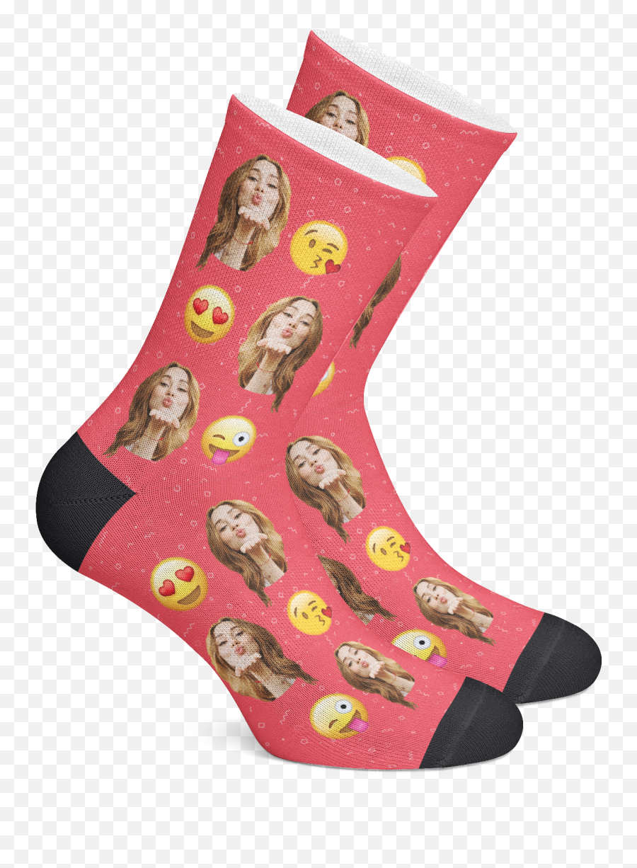 Custom Photo Socks - Myphotosocks Emoji,Hawaii Emoji