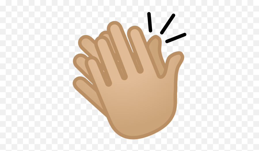 Medium - Clap Emoji Transparent Background,Clapping Emoji Android