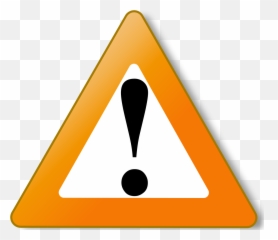 Ambox Warning Orange - Caution Sign Png Gif Emoji