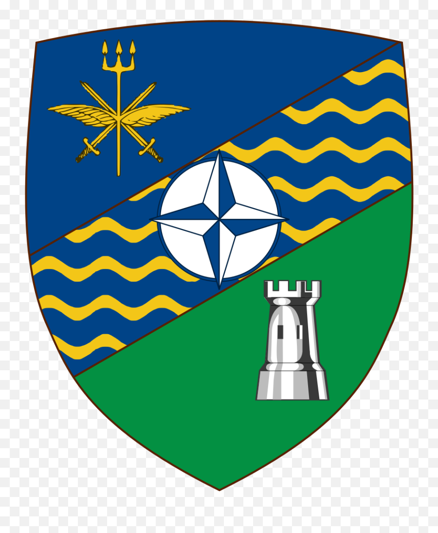 Arms Of The Allied Maritime Command - Nato Maritime Command Northwood Emoji,European Union Flag Emoji