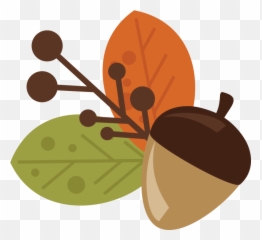 Free Acorn Clipart - Leaves And Acorns Clipart Emoji,Acorn Emoji