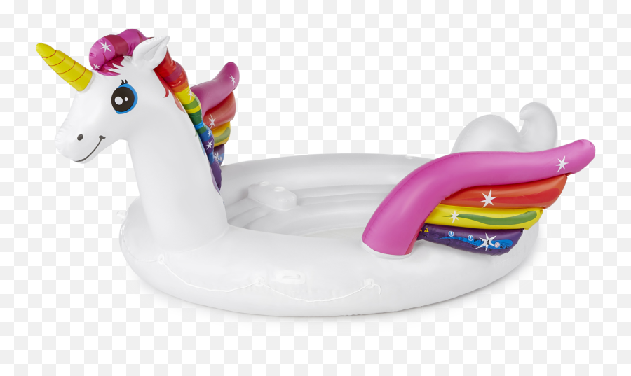 Details About Intex Adult Inflatable Unicorn Party Island Pool Lounger Float White Open Box - Intex Emoji,Emoji Pool