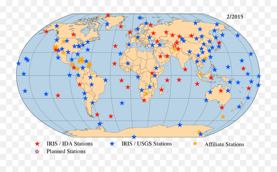 Clipart Earthquake Seismograph - Global Seismic Network Stations Emoji,Earthquake Emoji