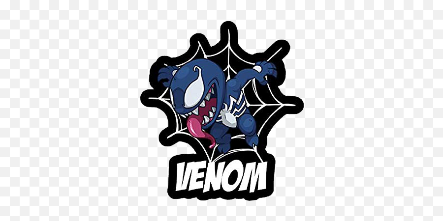 Venom Marvel Cute Notmine Freetoedit - Venom Sticker Emoji,Venom Emoji