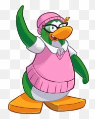 Flywish - Aunt Arctic Club Penguin Island Emoji,Giggling Emoticons
