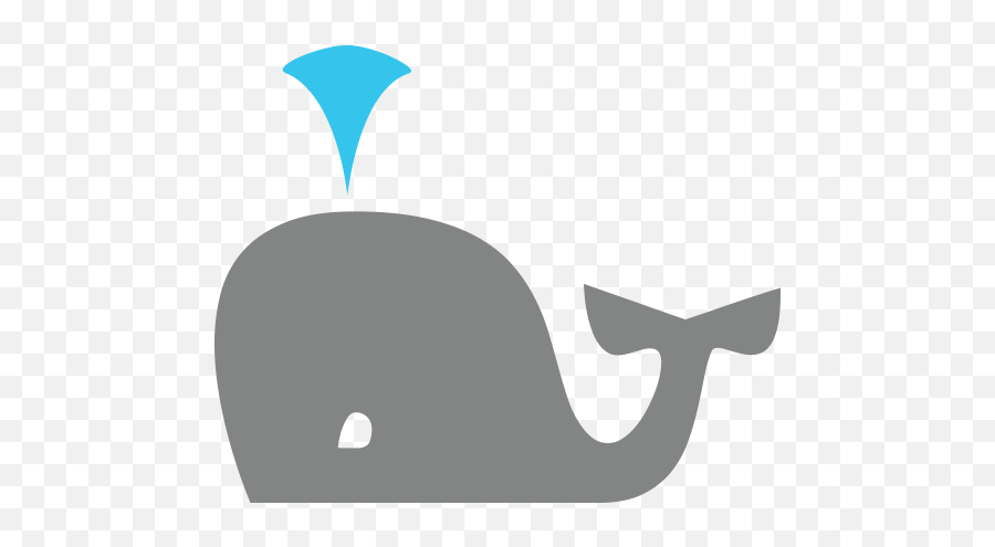 Spouting Whale Emoji For Facebook Email Sms - Illustration,Whale Emoji