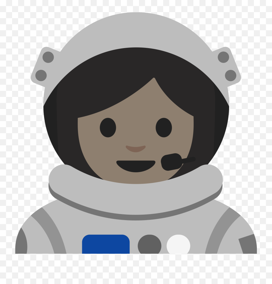 Download Open - Woman Astronaut Emoji Full Size Png Image Dibujo De Astronauta Mujer,Woman Emoji Png