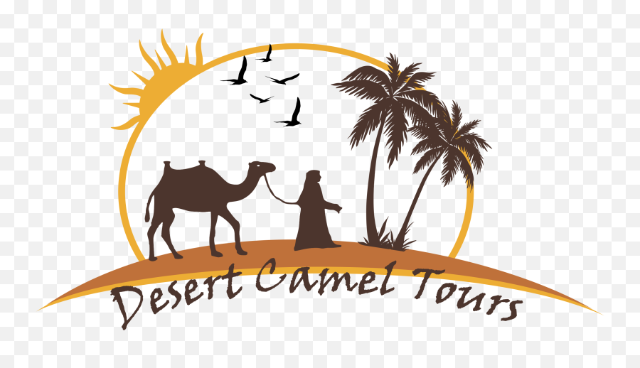 Library Of Sun Rise Over Desert Mountains Clipart Freeuse - Camel And Desert Logo Emoji,Sunrise Bird Emoji