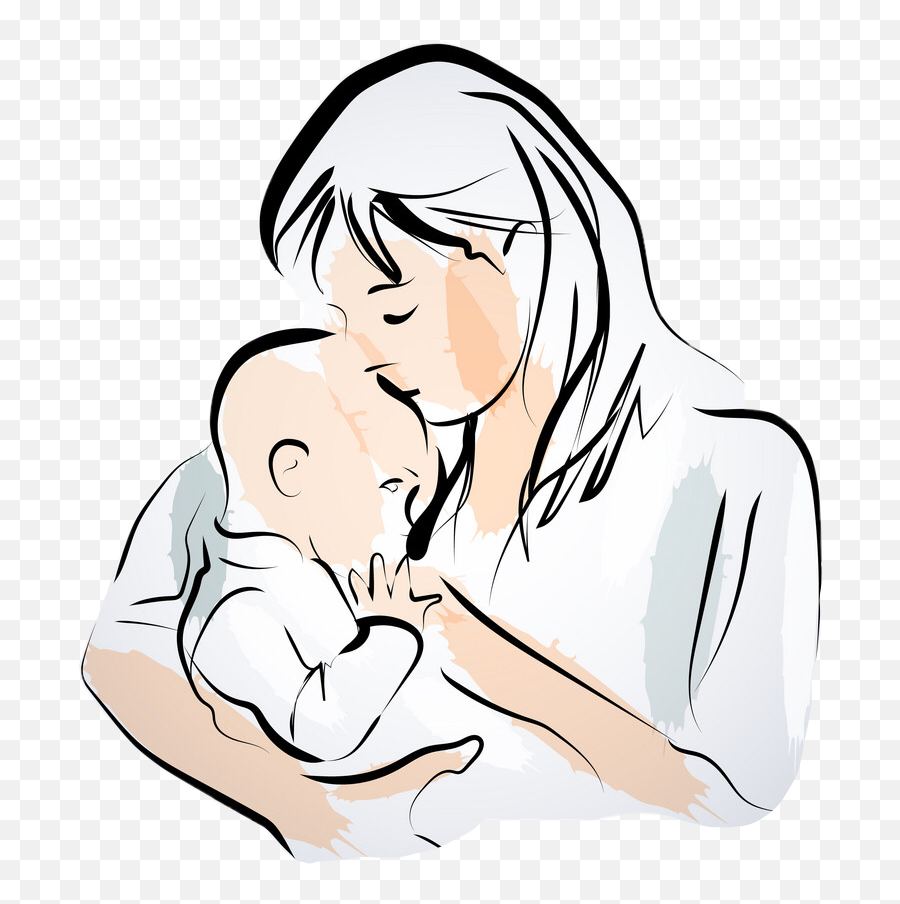 Mom Mommy Baby Child Sticker By Bre - Cartoon Emoji,Mommy Emoji