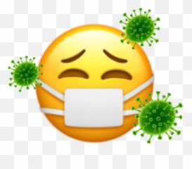 Largest Collection of Free - toEdit flu Stickers PicsArt Old Mask Emoji Apple