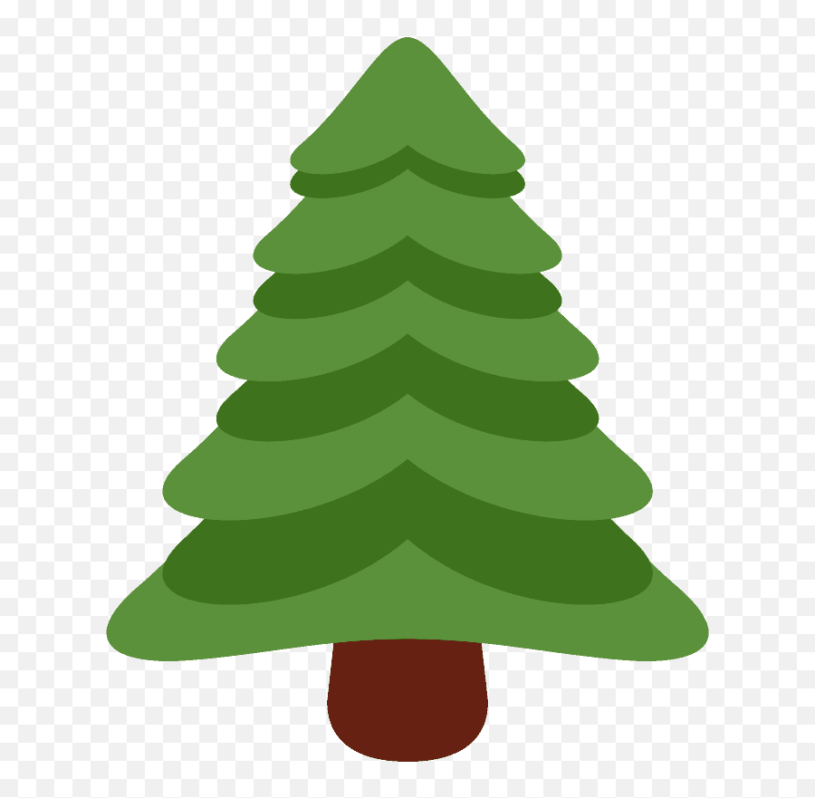 Evergreen Tree Emoji Clipart Free Download Transparent Png - Pine Tree Emoji,Twitter Rose Emoji
