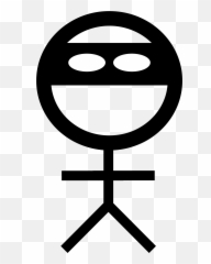 Thief Vector Clipart Picture - Cute Emoji