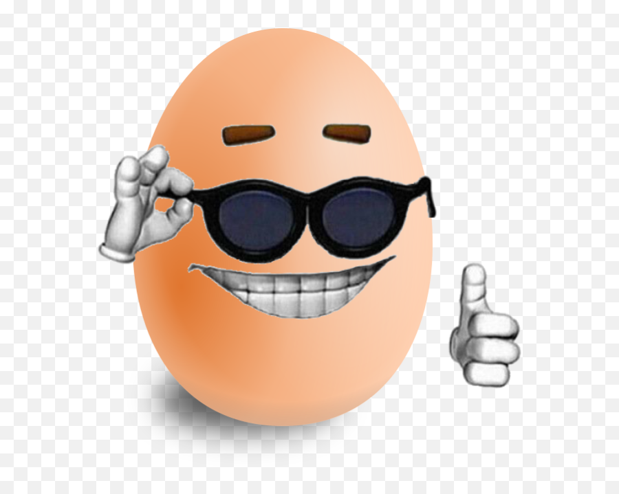 Dr Egg Eggbert Surreal Memes Wiki Fandom - Sunglasses Smiley Face Emoji,Dr Emoticon