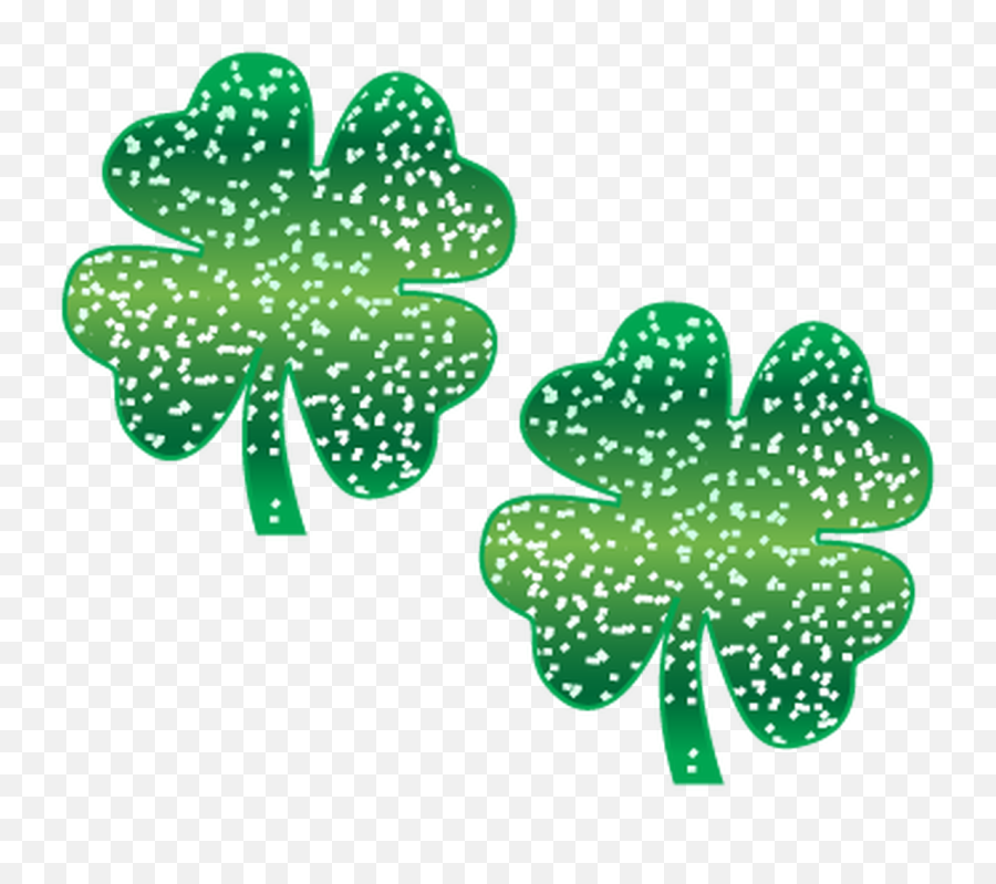Pastease Lucky Green Shamrock - Decorative Emoji,Four Leaf Clover Emoticon