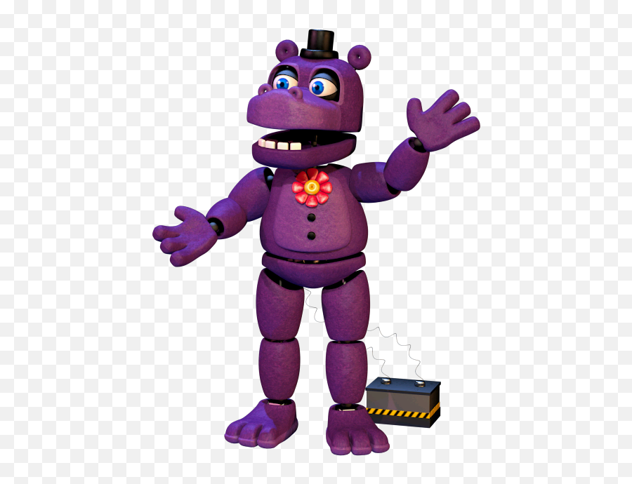Mr Hippo Freddy Fazbears Pizzeria Simulator Wiki Fandom - Fnaf Mr Hippo Emoji,Fnaf Emojis