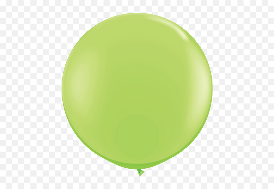 Lime Green 60cm Balloon - Balloon Emoji,Black Balloon Emoji