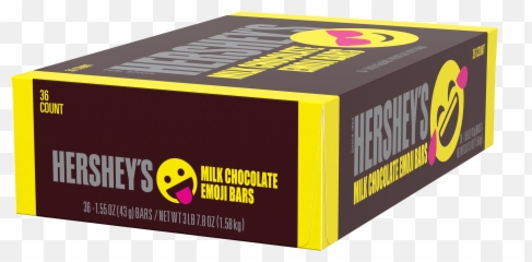 Hersheys Milk Chocolate Emoji Bars - Hershey Company,Emoji Font 7