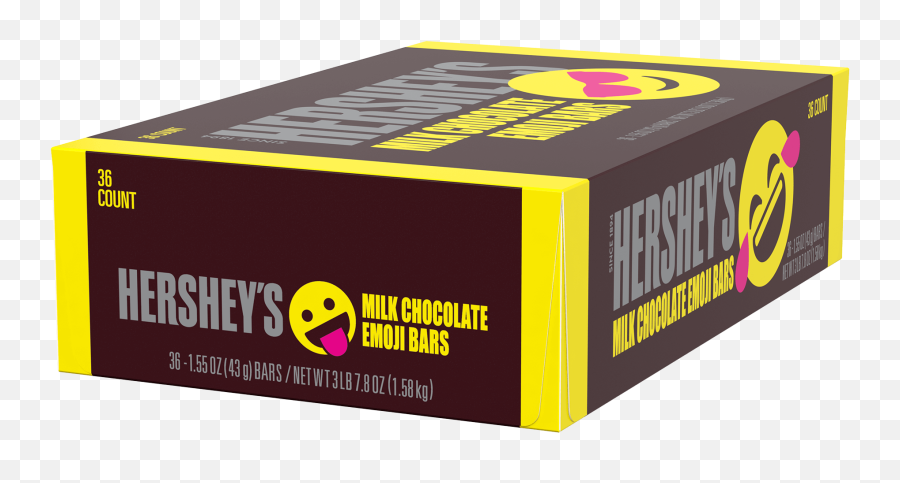 Hersheys Milk Chocolate Emoji Bars - Hershey Company,Emoji Font 7