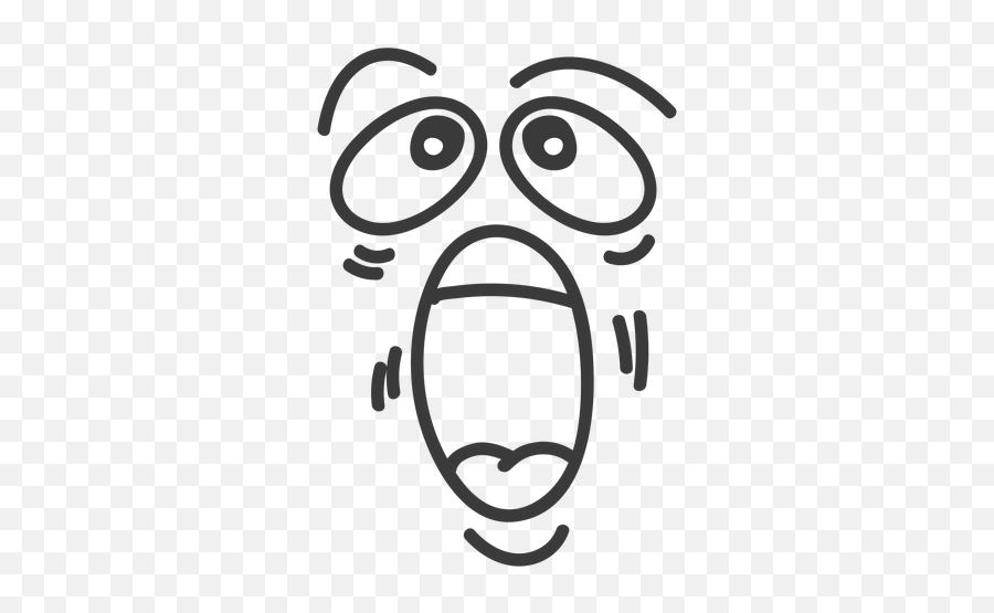 Yelling Emoticon Face Cartoon - Dibujo De No Gritar Emoji,Yelling Emoji