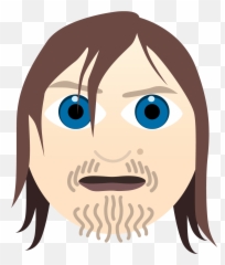 Walking Dead Emoji Daryl Dailydot - Cartoon