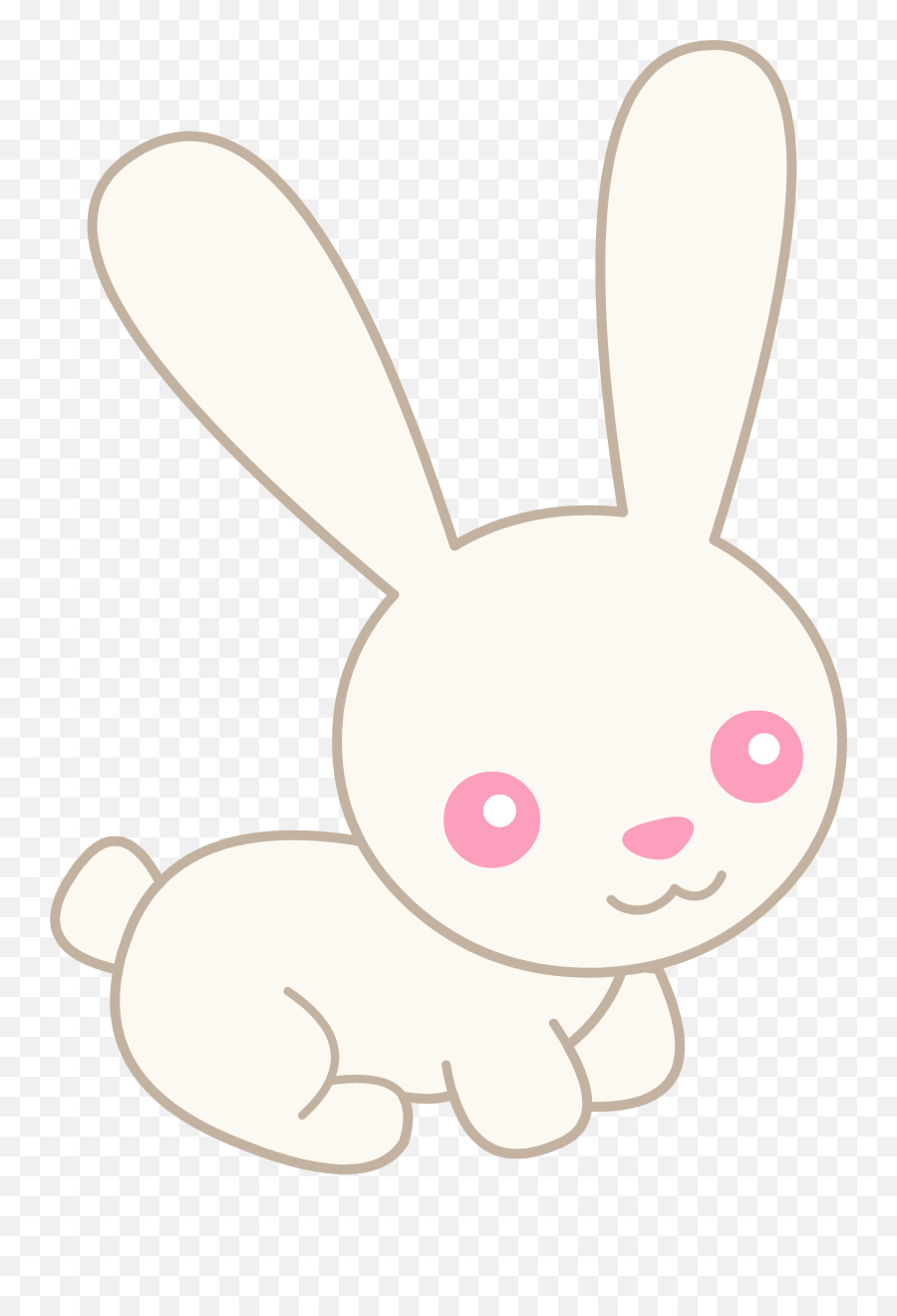 Easter Bunny Free Easter Rabbit Clipart - Albino Rabbit Clipart Emoji,Emoji Bunny
