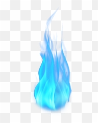 Flame Lit Clipart - Transparent Background Blue Fire Png Emoji