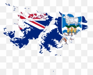 Flag - Falkland Islands Topographic Map Emoji