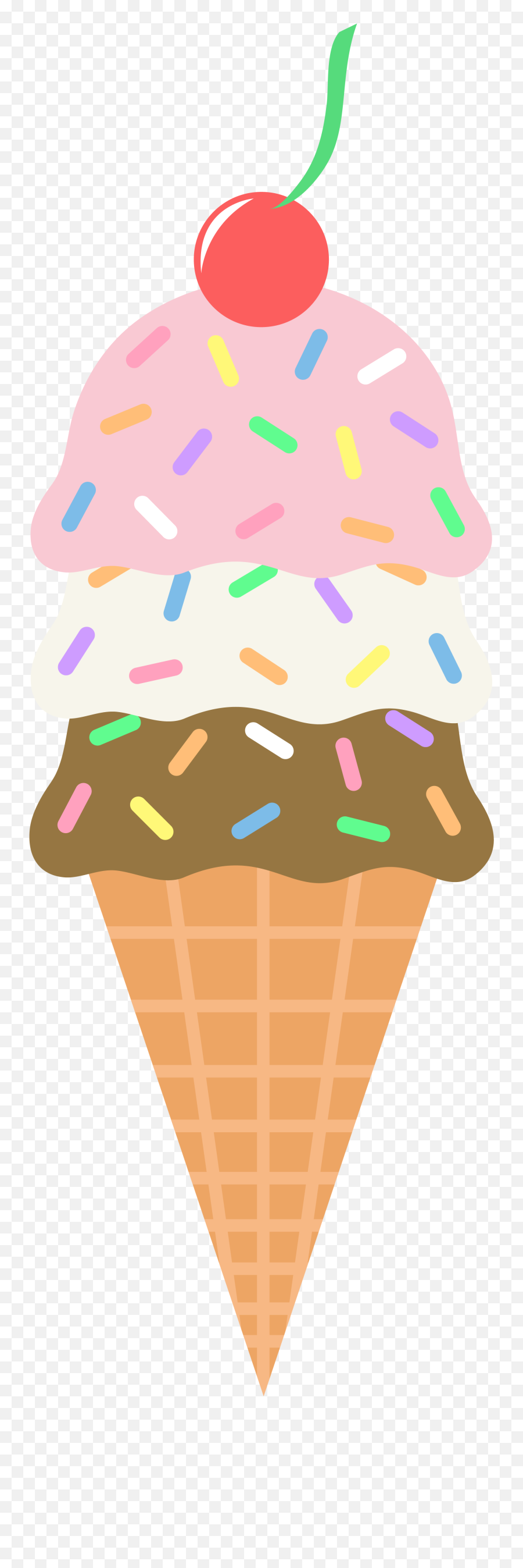 Free Pictures Of An Ice Cream Cone - Clip Art Ice Cream Cone Emoji,Ice Cream Sun Cloud Emoji