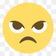 Emojione 1f620 - Neutral Face Emoji,Emoticons