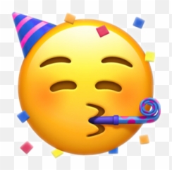 Confetti Congratulations Emoji Emojis Celebration - Iphone X New Emojis ...