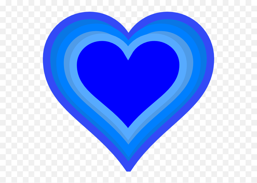 Heart Growing Clipart - Heart Clipart Blue Emoji,Heartpulse Emoji