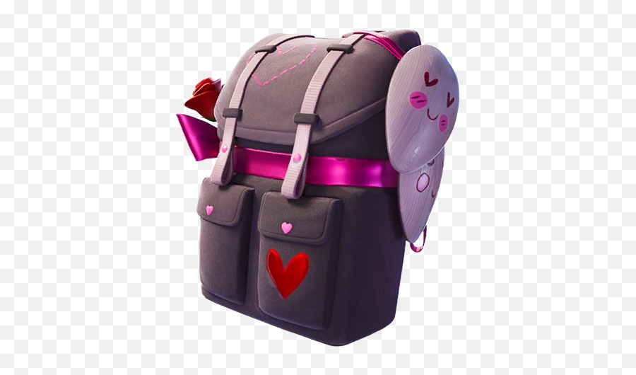 Fortnite - Fortnite Pinkie Emoji,Purple Emoji Backpack