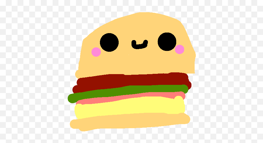 Lil Burger - Clip Art Emoji,Burger Emoticon