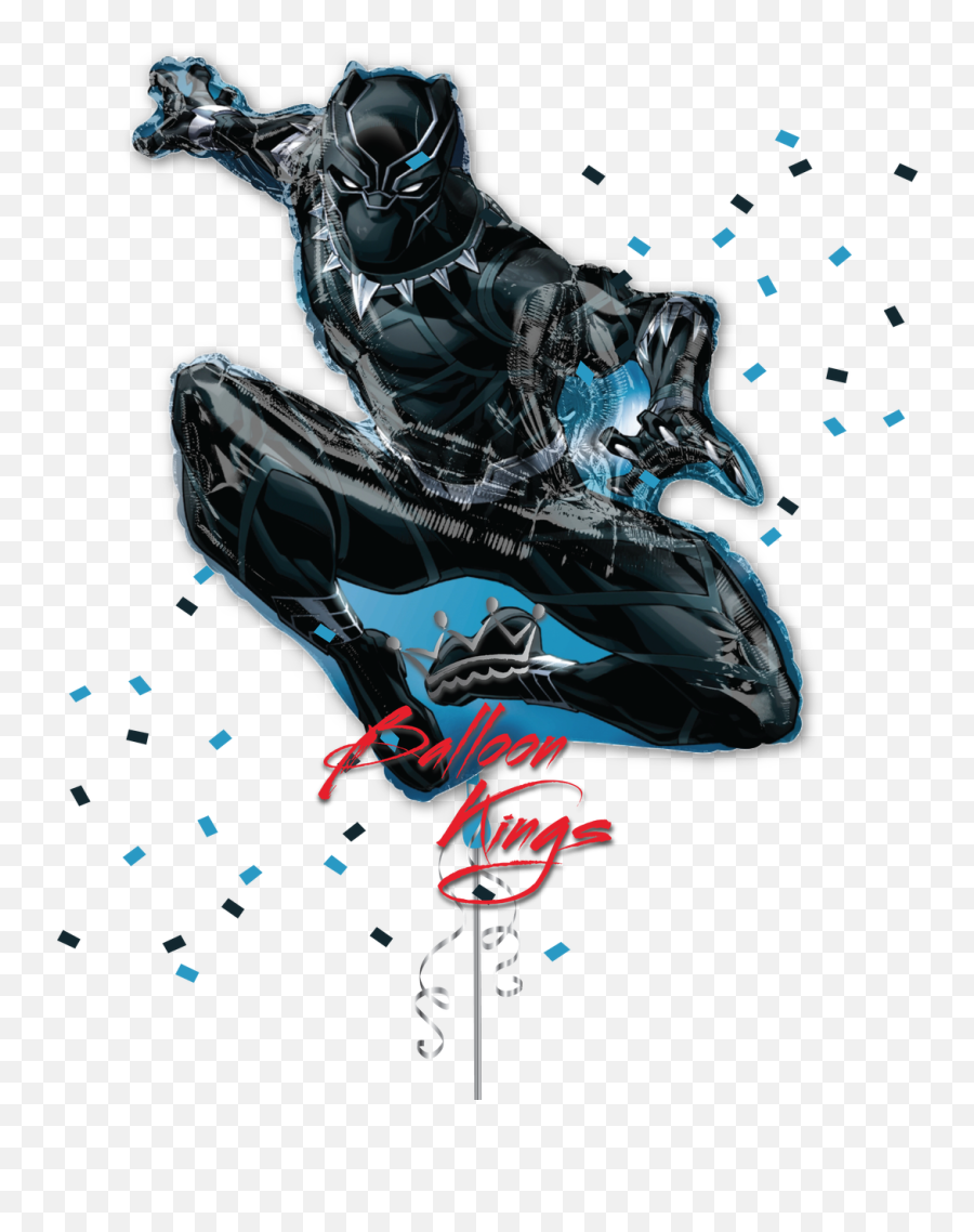 Black Panther Shape - Globos Pantera Negra Emoji,Black Panther Emoji
