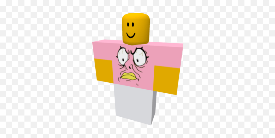 Pink Annoying Shirt - Cartoon Emoji,Annoying Emoticon