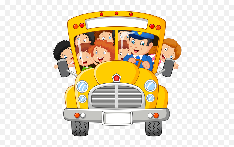 School Bus Driver Clipart Emoji,School Bus Emoji