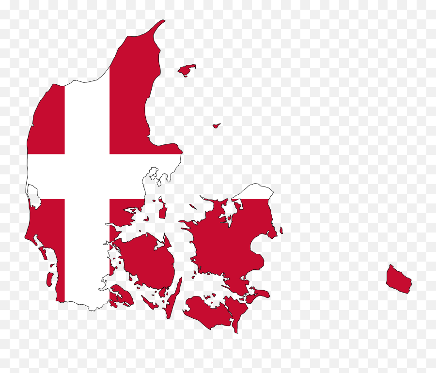Denmark Flag Clipart - Denmark Map Flag Png Emoji,Danish Flag Emoji