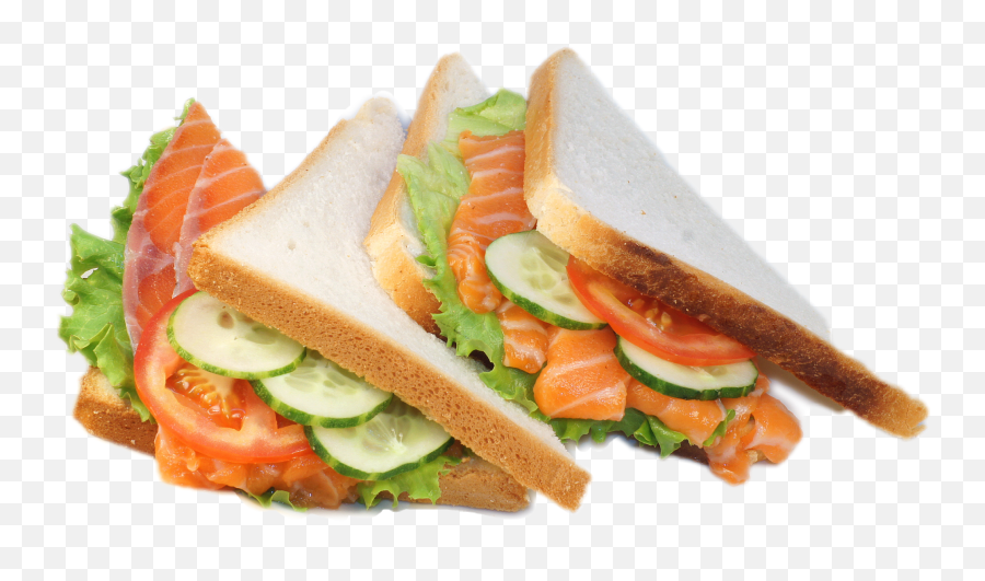 Sandwich Salmon Lunch - Sticker By Glutton Emoji,Finger Bread Emoji