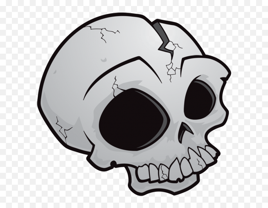 Halloween Skull Vector Free Transparent Image - Skull Vector Cartoon Skull Png Emoji,Skull Emoji Png