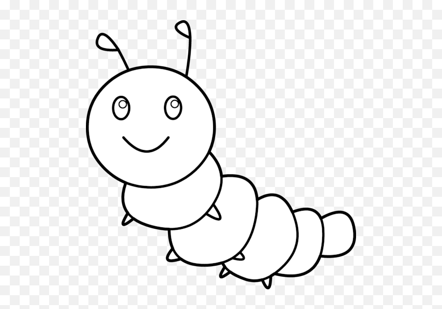 Free Caterpillar Clip Art Black And White Download Free - Caterpillar Clipart Black And White Emoji,Caterpillar Emoji