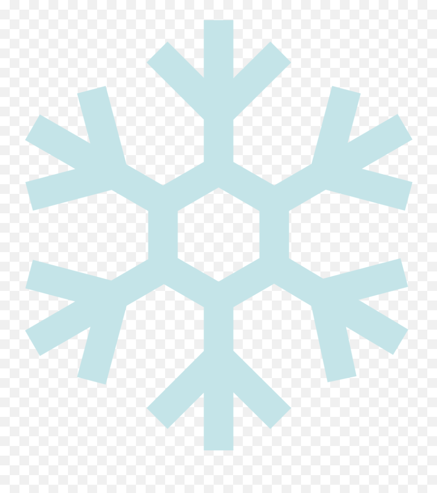 Snowflake Icon - Clipart Snowflake Black Background Emoji,Snowflake Emoji Png