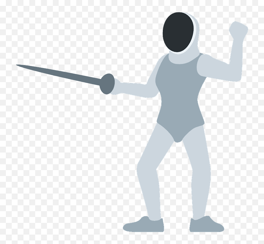Person Fencing Emoji Clipart Free Download Transparent Png - Fencing Emoji Transparent,Throw Up Emoji Png