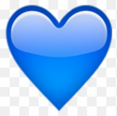 Você Vai Ficar Doido Quando Descobrir O Significado Dos - Ip Emoji Blue Heart