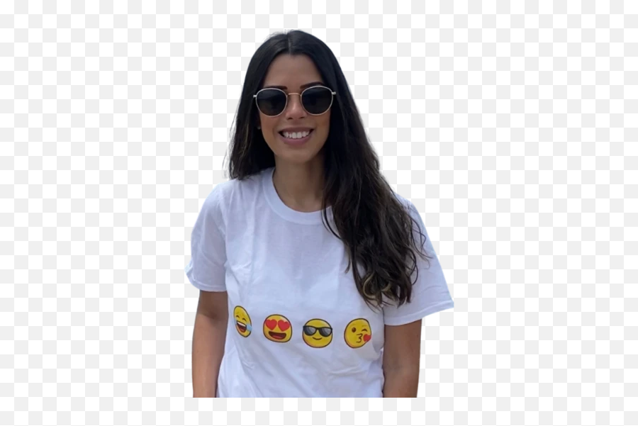 Launch Collection - Short Sleeve Emoji,Emoji Girl Shirt