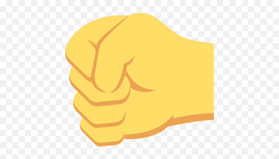 Fist Emoji Emoticon Vector Icon - Fist Light Skin,Fist Emoji Png